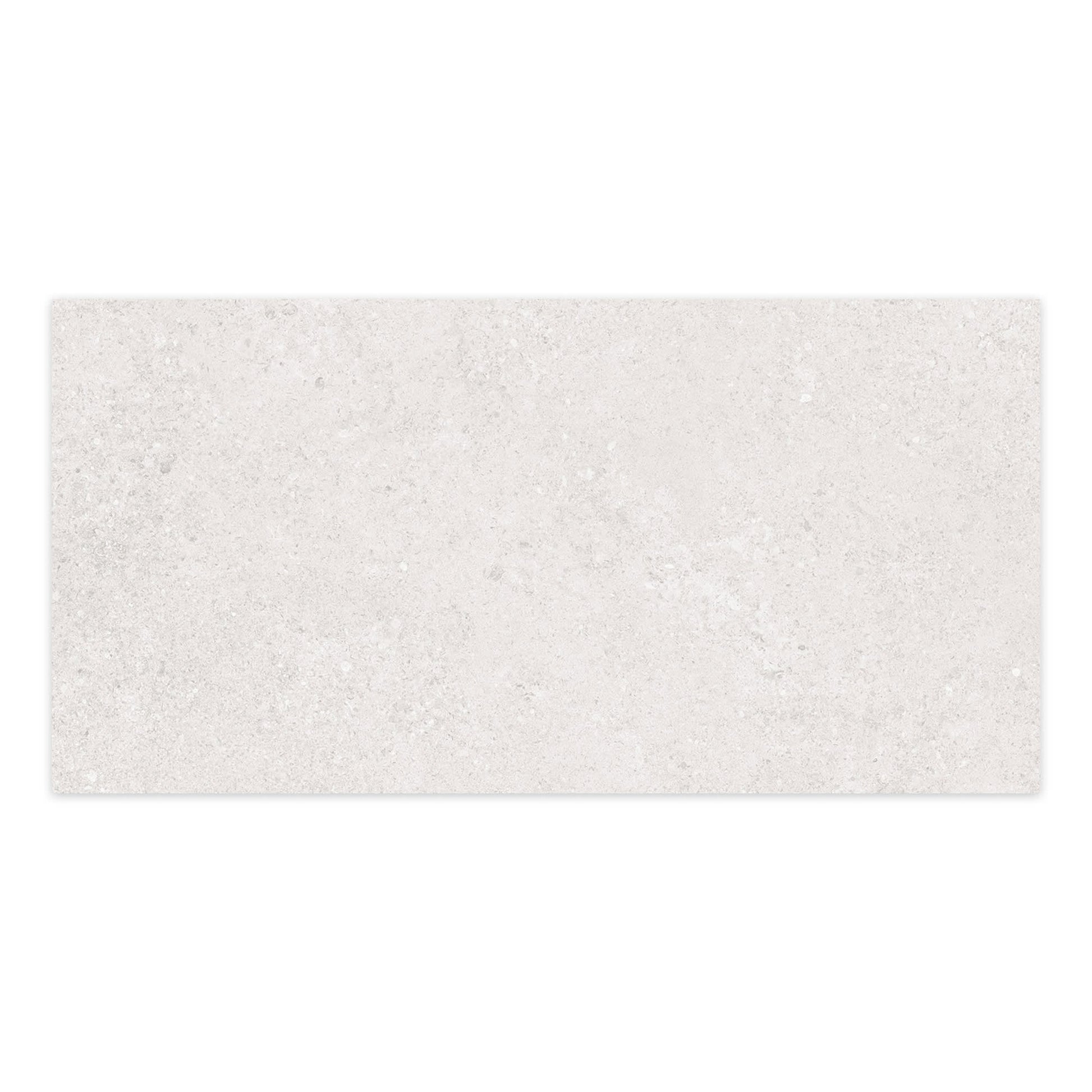 Carrelage effet Pierre Gris Perle 100x50x2 cm Orvigny - Sol extérieur