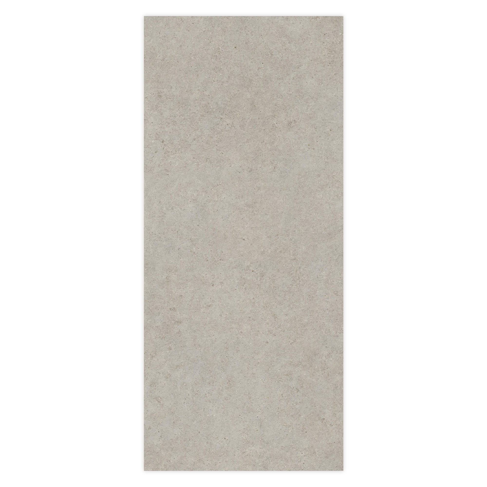 Carrelage effet Pierre Calcaire Gris Galet 278x120x0,6 cm Mat Domella - Mur intérieur