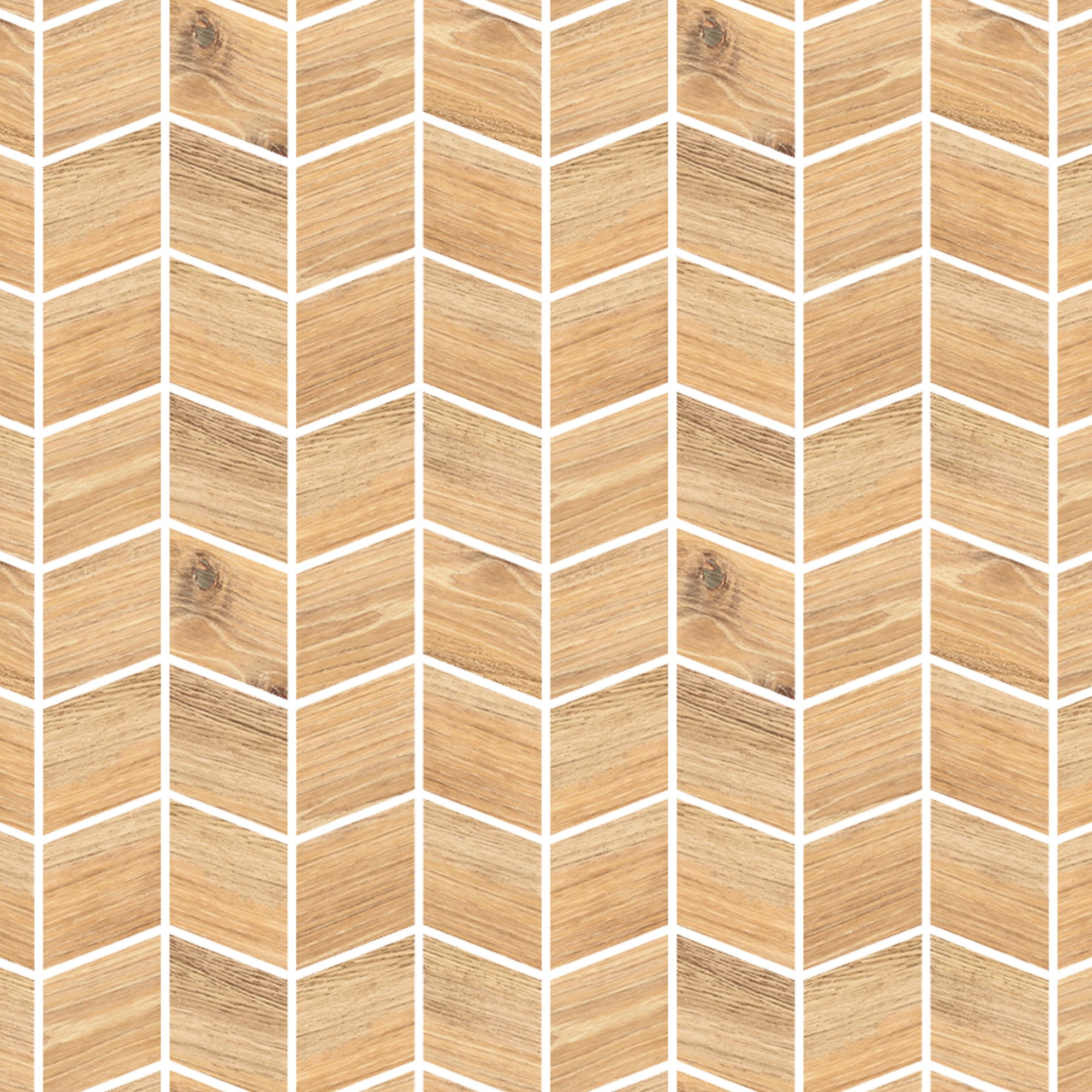 Mosaïque effet Bois Chêne Doré 27,5x24x1 cm Valdoro - Sol et mur intérieur